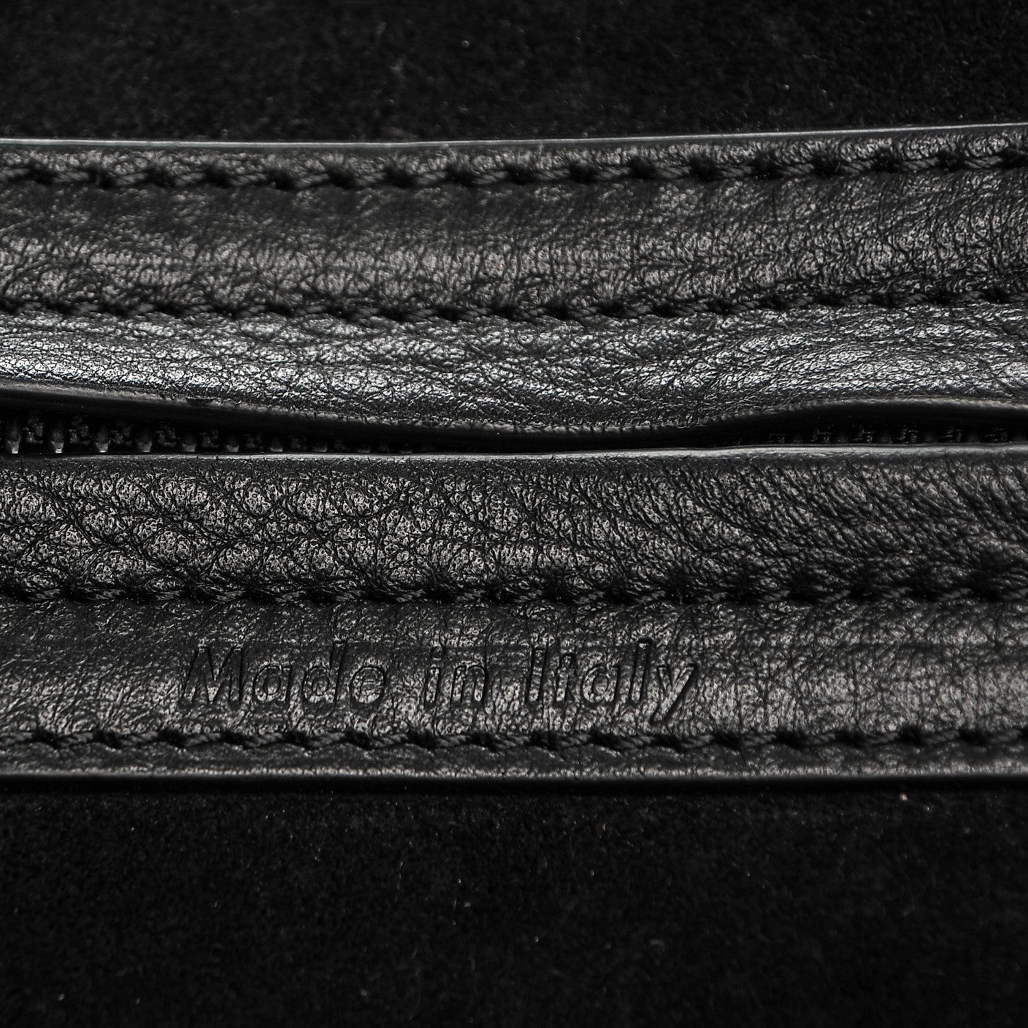 Celine Supple Calfskin Medium Phantom Luggage Black 6 of 7