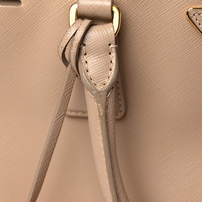 Prada Saffiano Large Galleria Double Zip Tote Cammeo 19 of 20