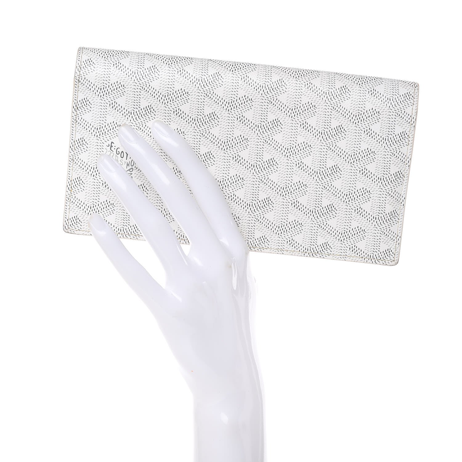 Goyard Goyardine Richelieu Wallet White 2 of 11