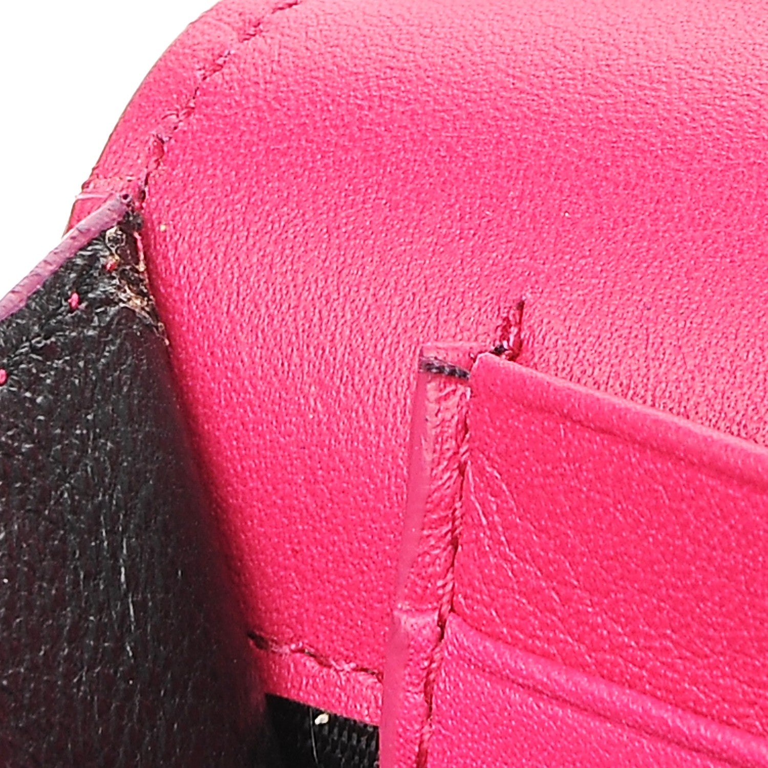 Saint Laurent Calfskin Classic Y Ligne Chain Wallet Bubblegum 9 of 9