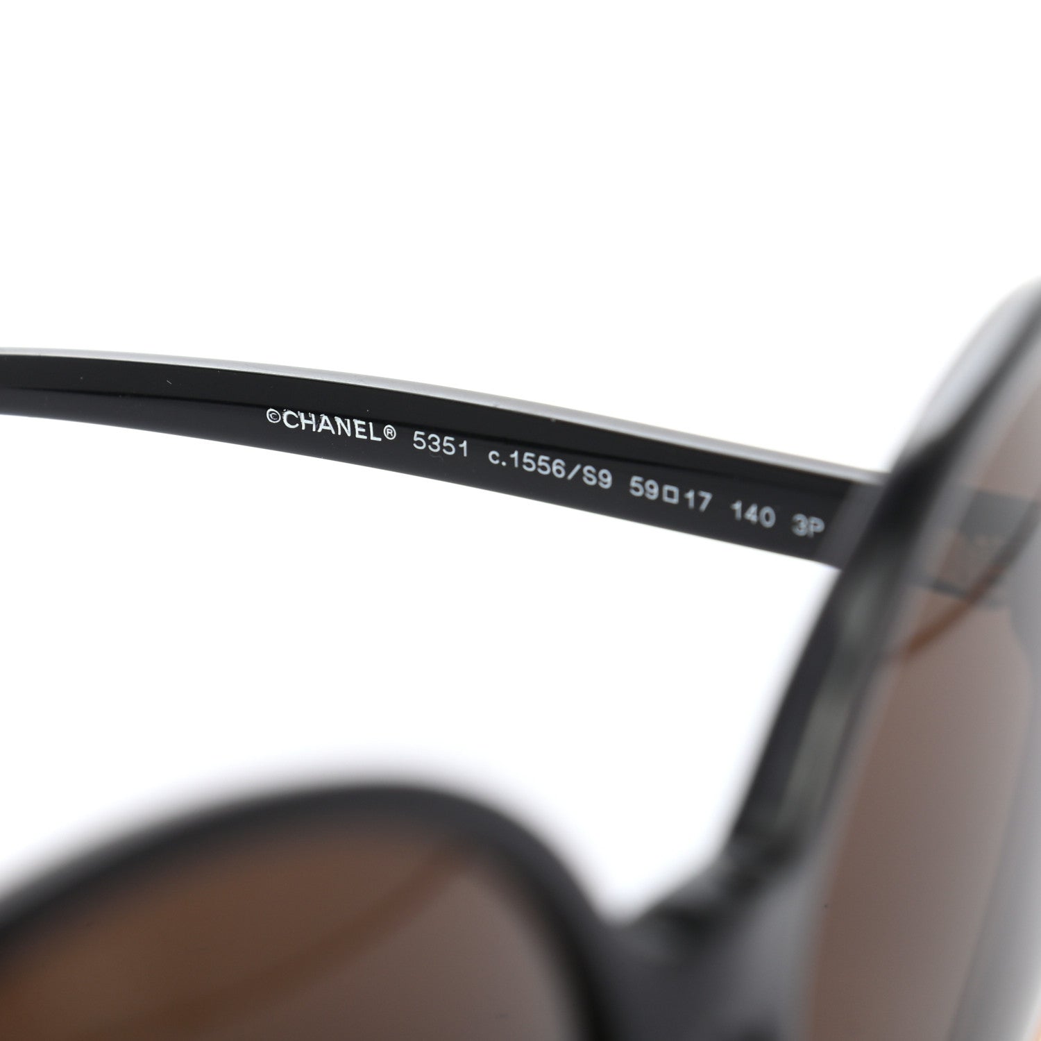 Chanel Acetate Polarized CC Sunglasses 5351 Dark Tortoise 5 of 7