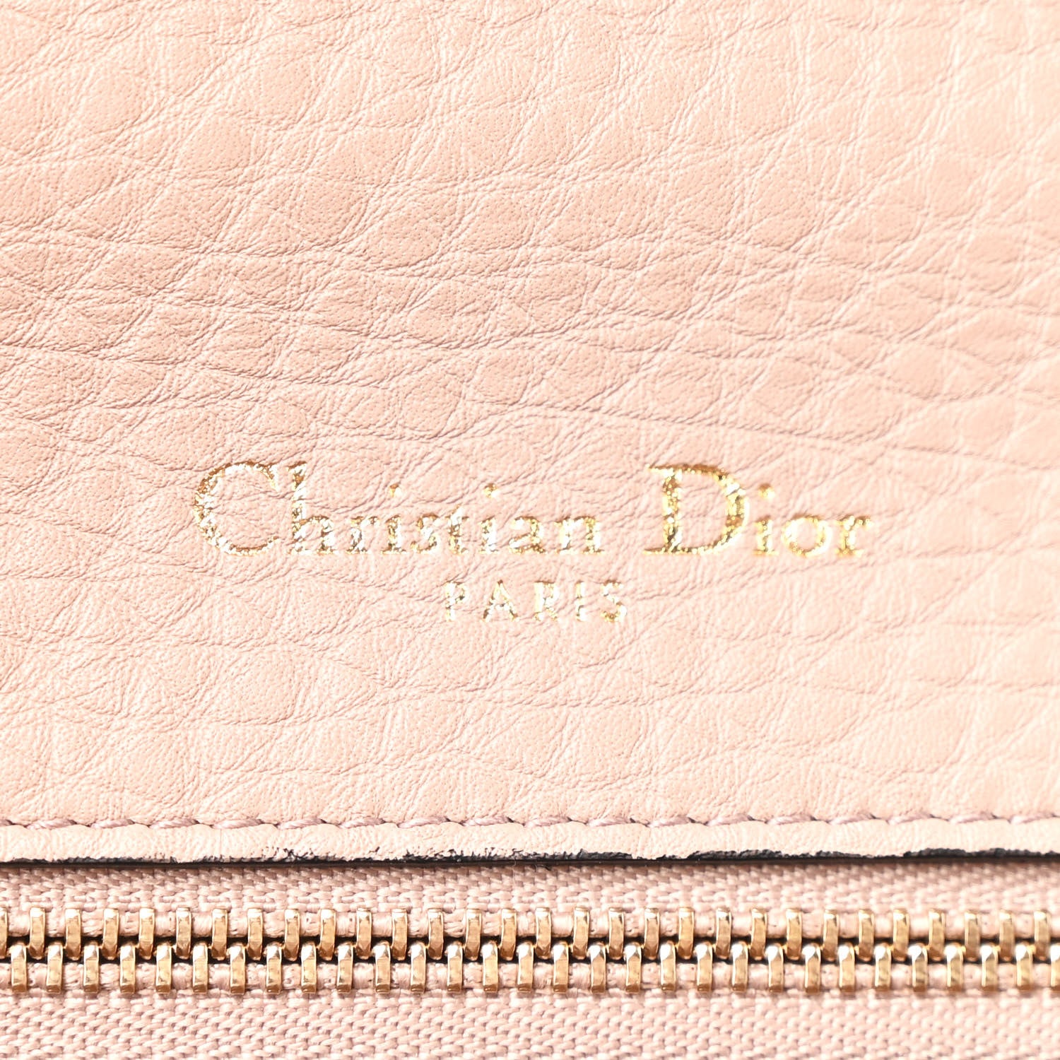 Christian Dior Grained Calfskin Medium Diorama Flap Bag Nude 6 of 12