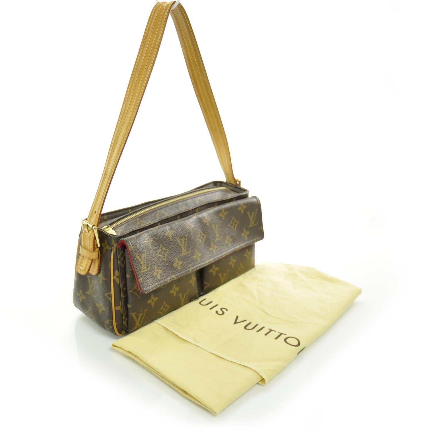 Louis Vuitton Monogram Viva-Cite MM 3 of 8