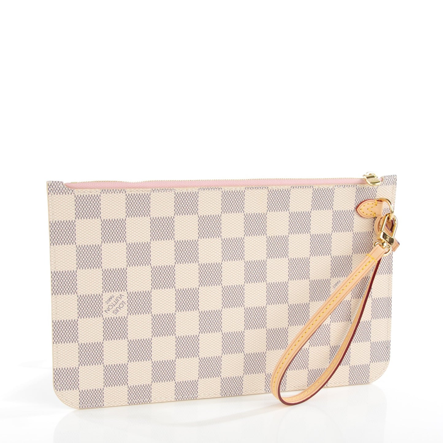 Damier Azur Neverfull MM GM Pochette Rose Ballerine