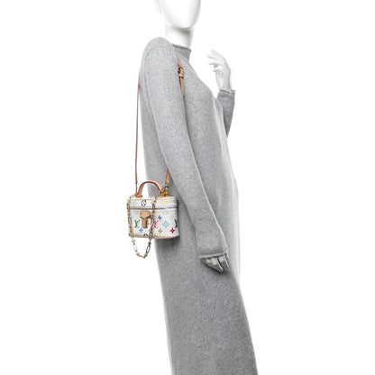 Louis Vuitton LV x TM Monogram Multicolor Vanity Chain Pouch White 2 of 10