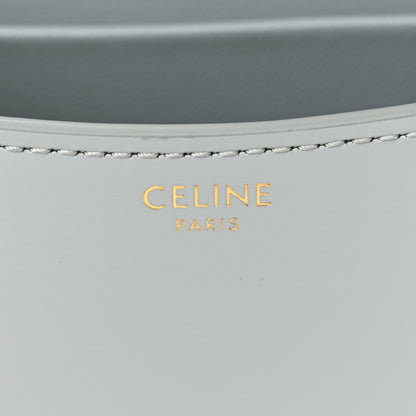 Celine Shiny Calfskin Teen Lola Bag Ice Blue 6 of 10