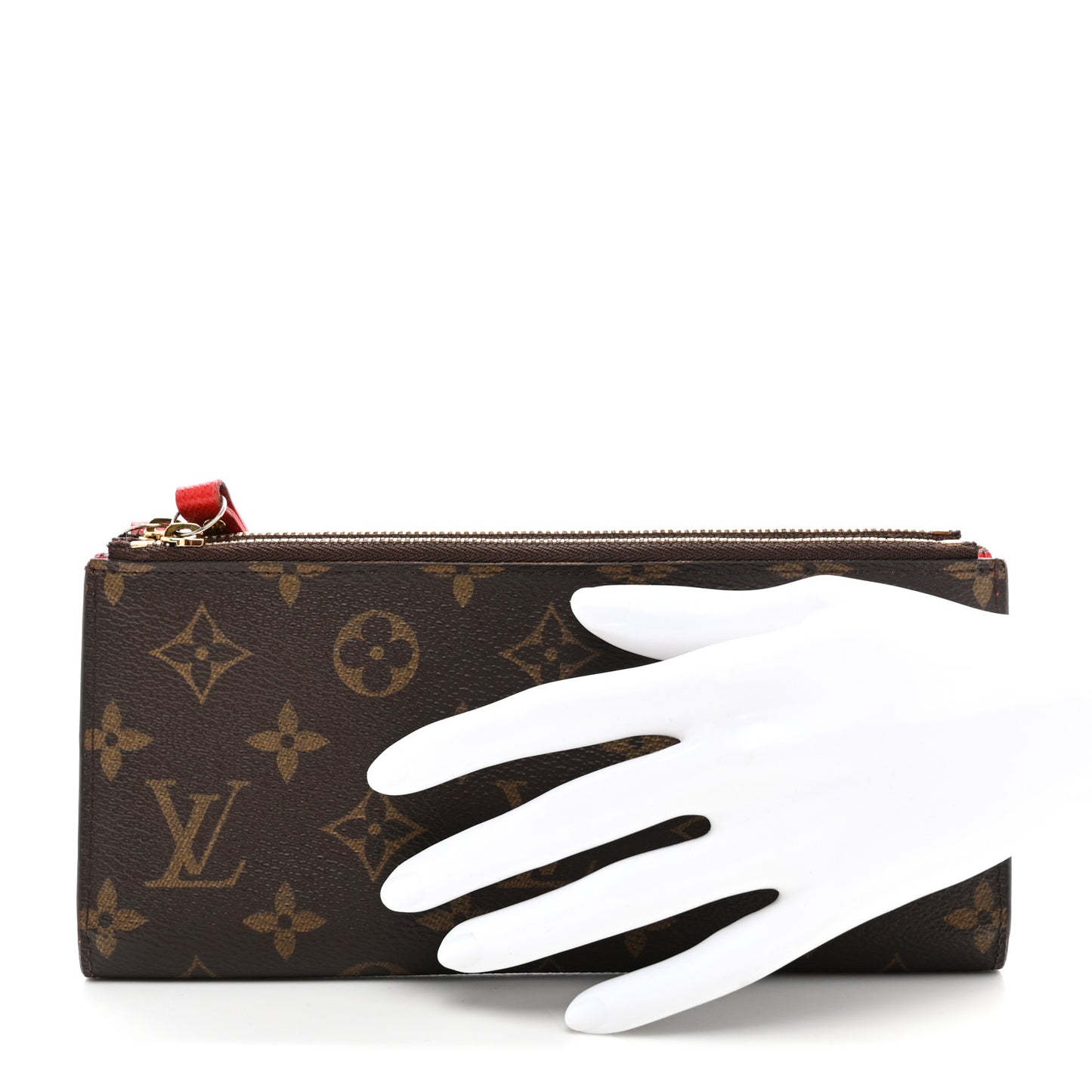 Monogram Adele Wallet Coquelicot