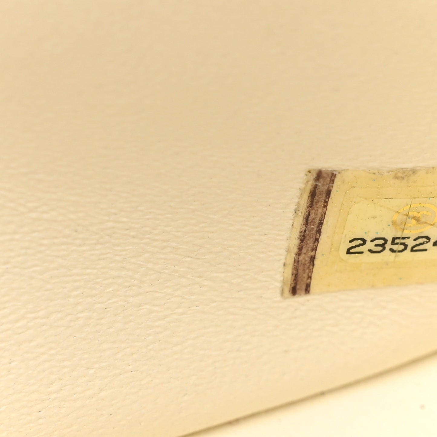 Lambskin Quilted Mini Rectangular Flap White