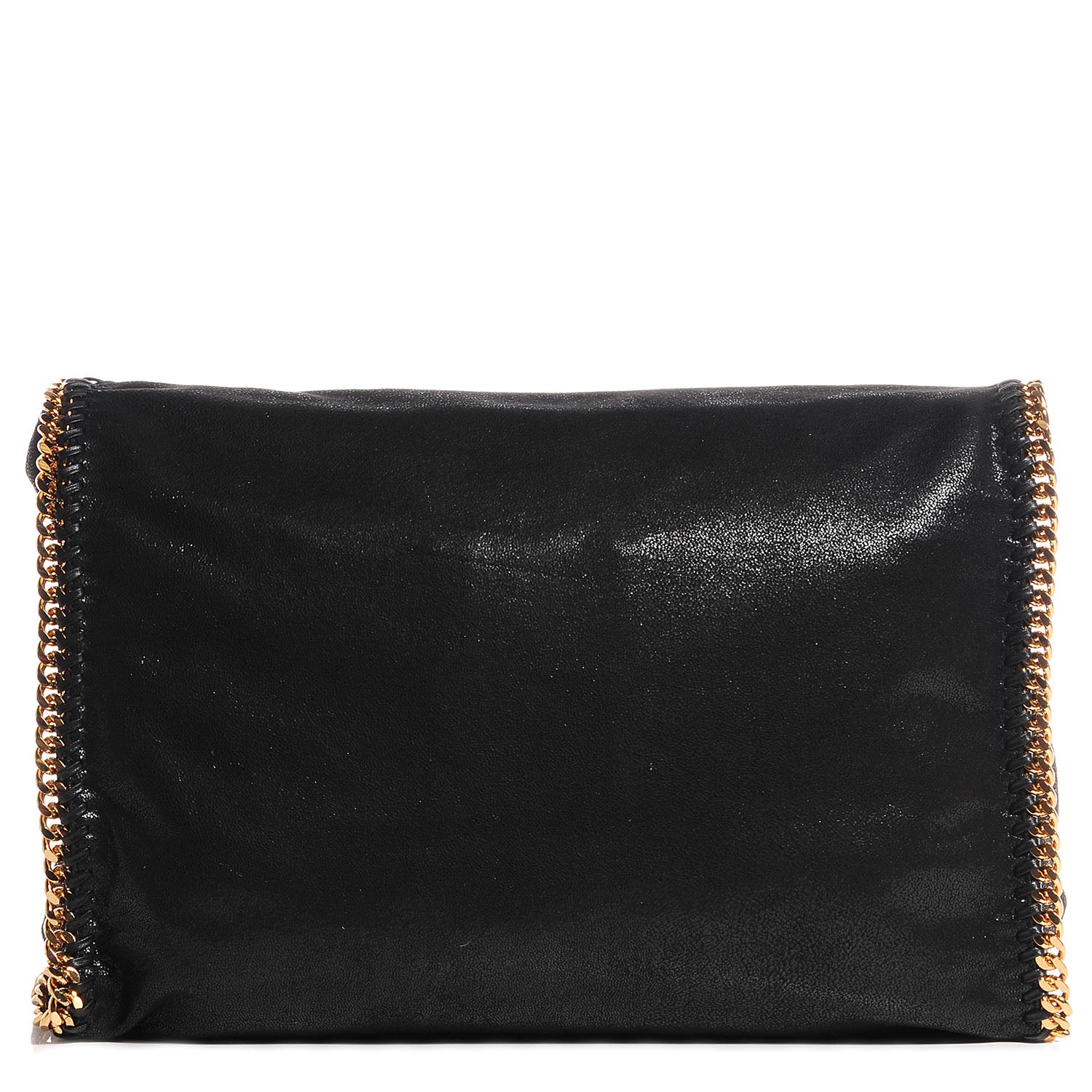 Stella McCartney Faux Leather Shaggy Deer Big Falabella Black 1 of 8
