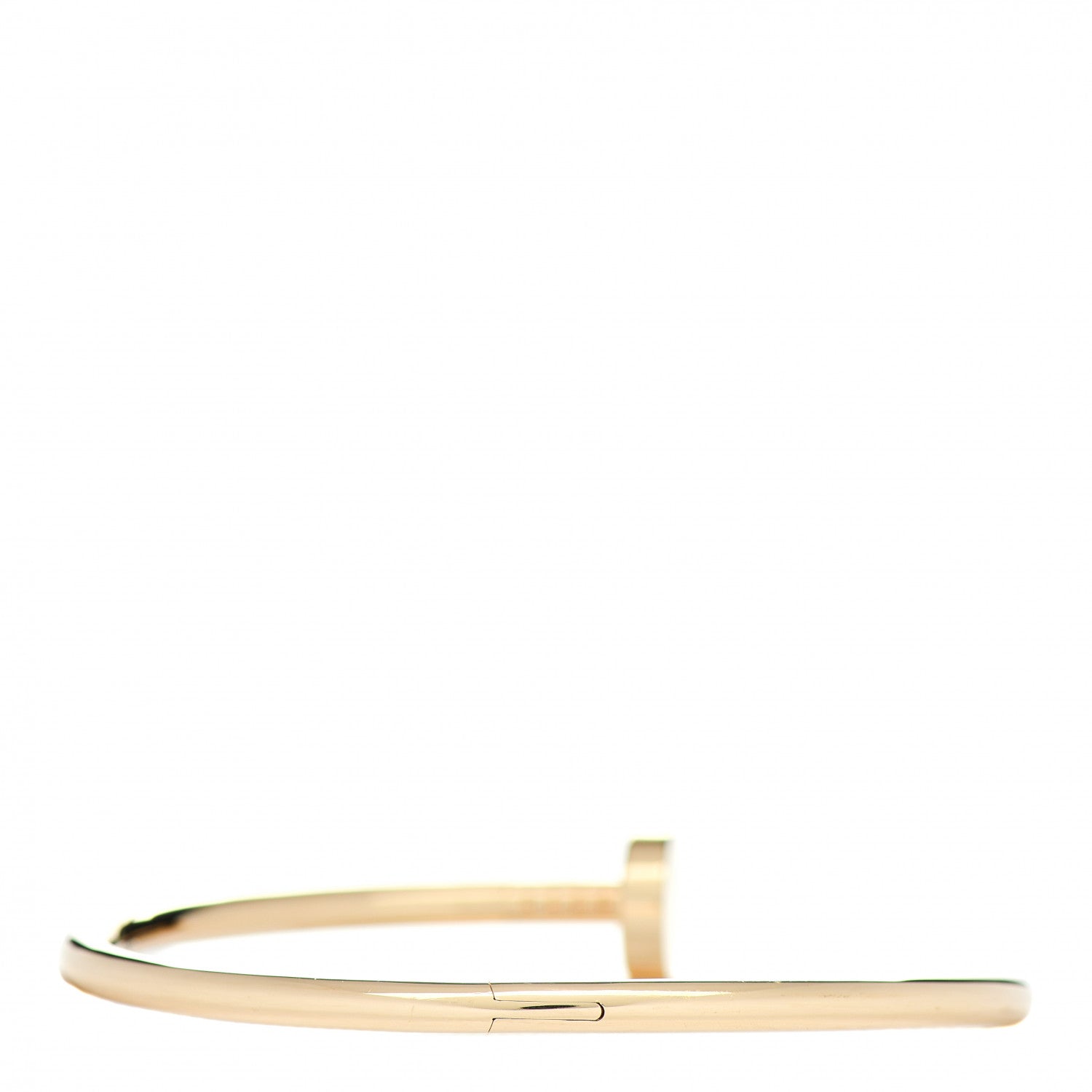 Cartier 18K Yellow Gold Juste Un Clou Bracelet 17 3 of 5