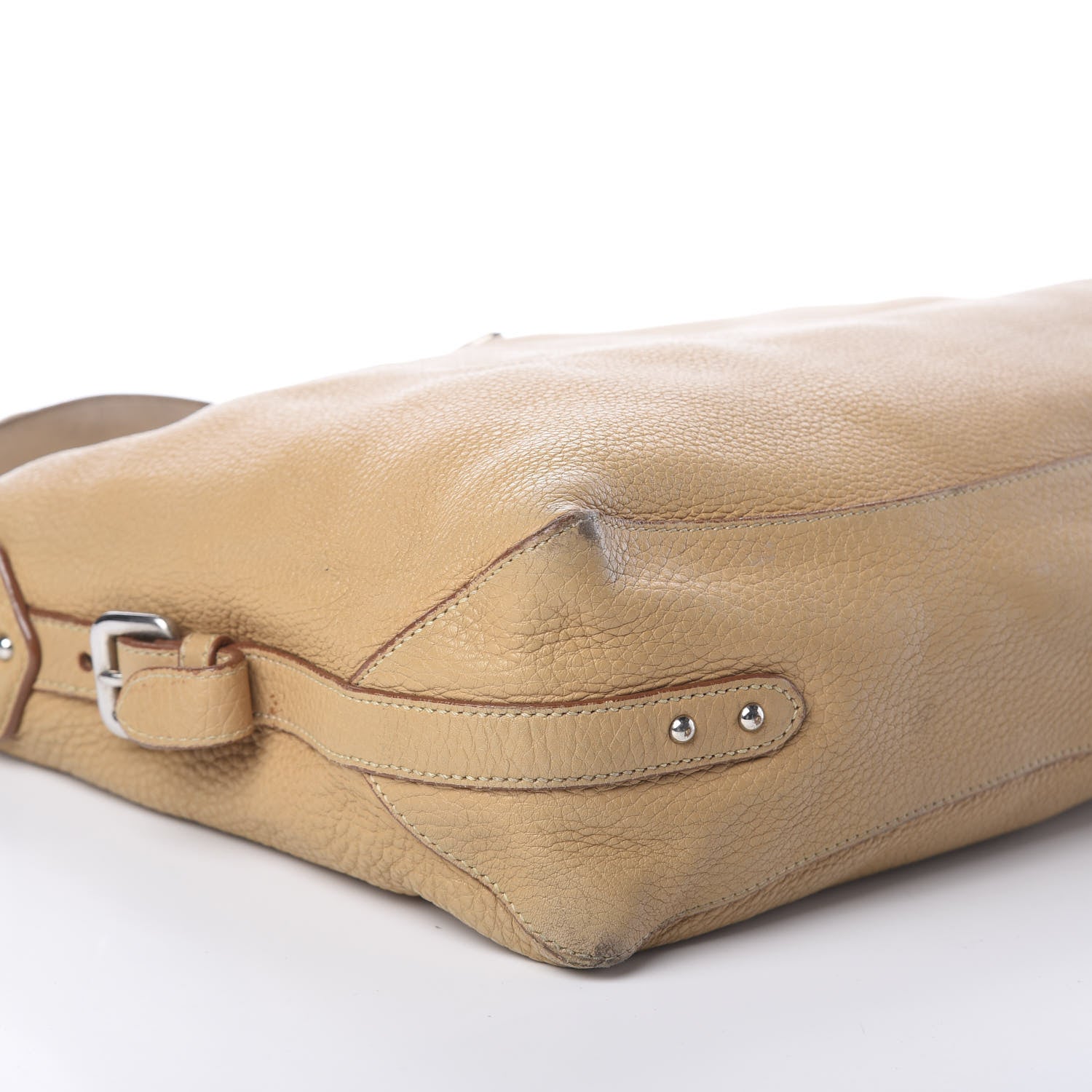 Prada Vitello Daino Hobo Sabbia 7 of 8