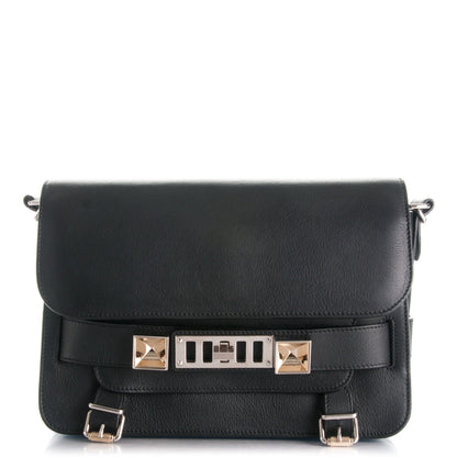 Proenza Schouler Calfskin PS11 Classic Shoulder Bag Black 1 of 7