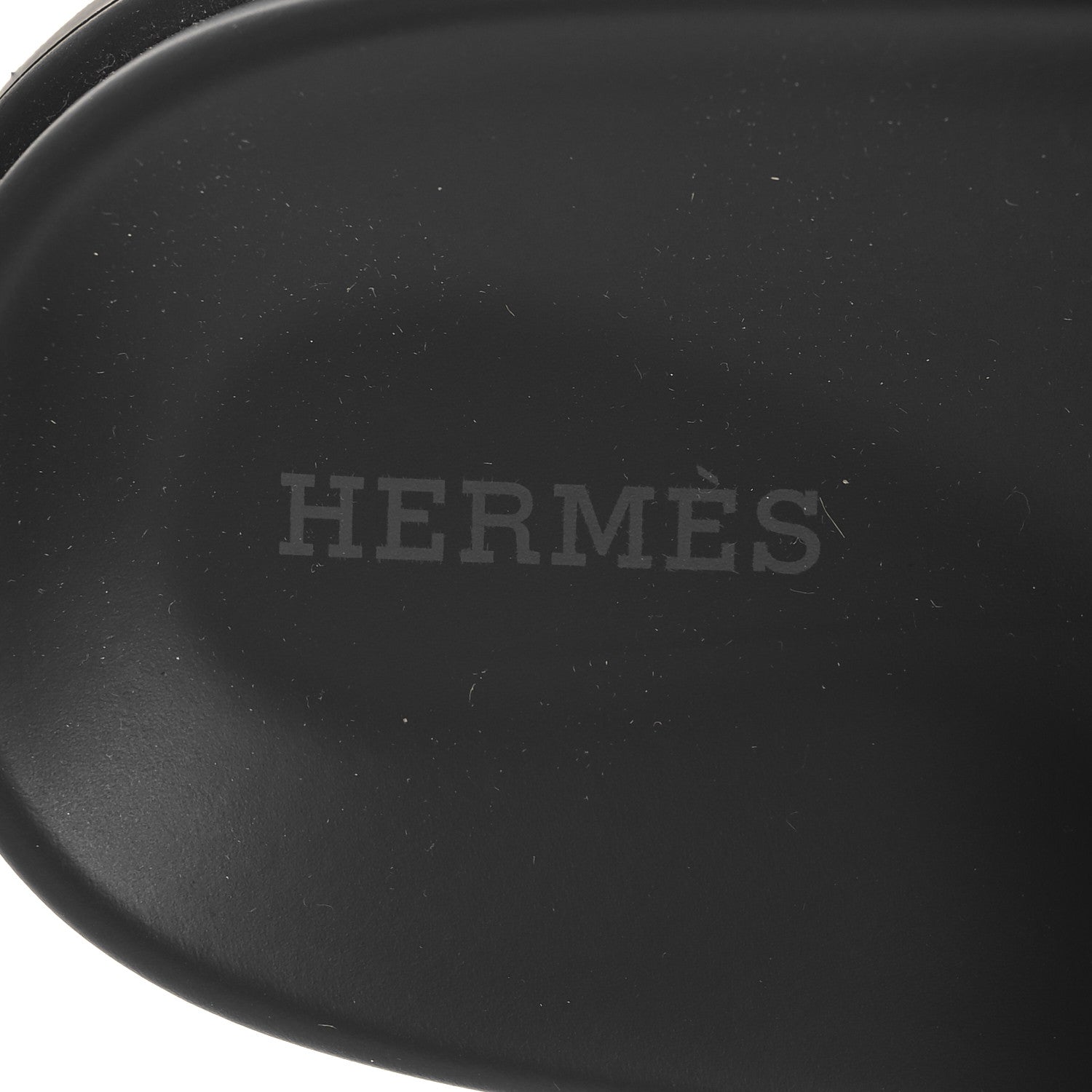 Hermes Suede Calfskin Go Mules 36 Black 9 of 10