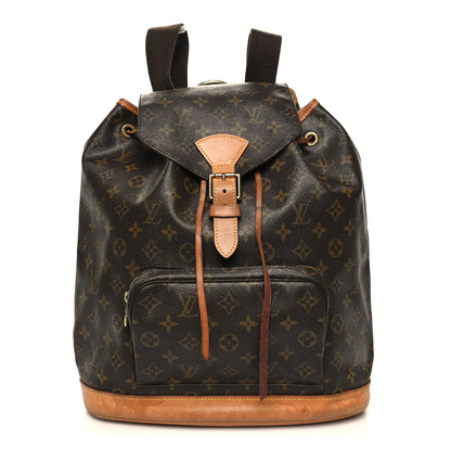 Louis Vuitton Monogram Montsouris GM Backpack 1 of 10