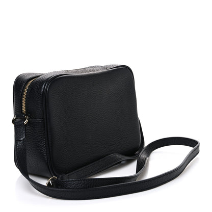 Gucci Pebbled Calfskin Small Soho Disco Bag Black 3 of 10