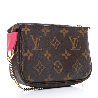 Louis Vuitton Monogram 2020 Christmas Animation Roller Coaster Mini Pochette Accessories Pivoine 3 of 10