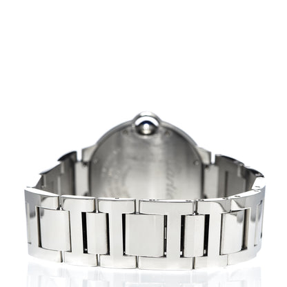 Cartier Stainless Steel Diamond Bezel 36mm Ballon Bleu De Cartier Automatic Watch 4 of 9