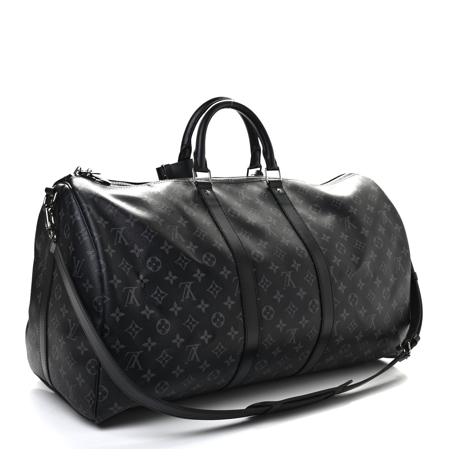 Louis Vuitton Monogram Eclipse Keepall Bandouliere 55 3 of 11