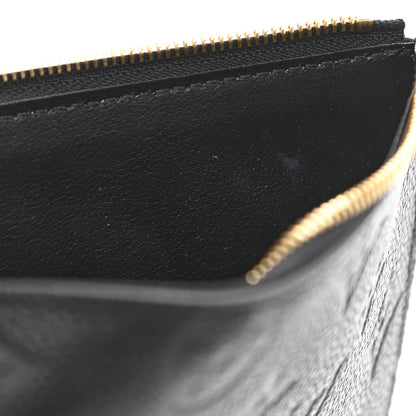 Louis Vuitton Empreinte Pochette Felicie Chain Wallet Black 11 of 12