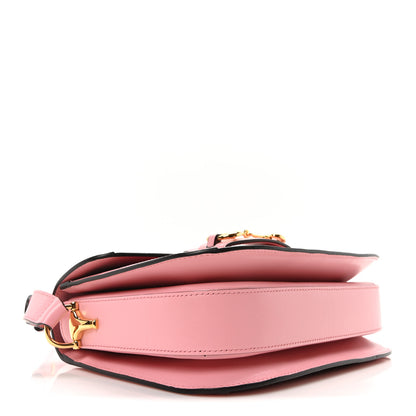 Gucci Azalea Calfskin Horsebit 1955 Shoulder Bag New Cherry Red Wild Rose 4 of 10