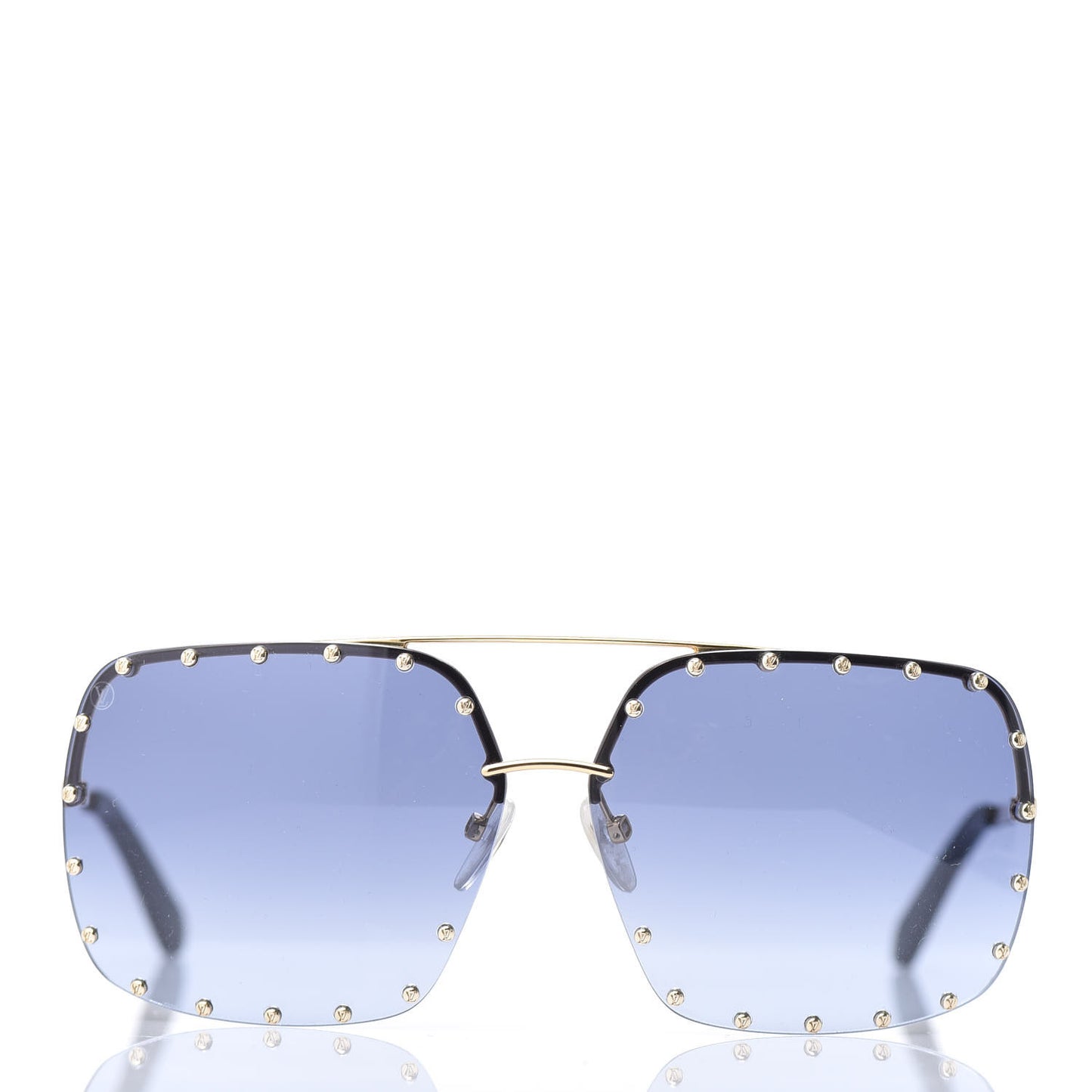 The Party Square Sunglasses Z2354W Blue