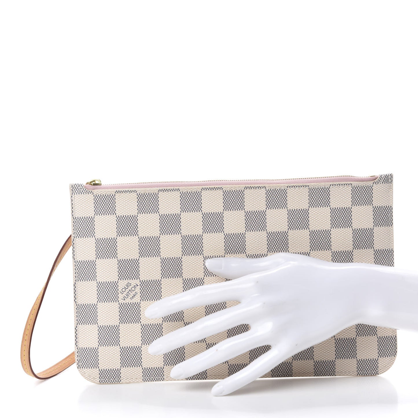 Damier Azur Neverfull MM GM Pochette Rose Ballerine