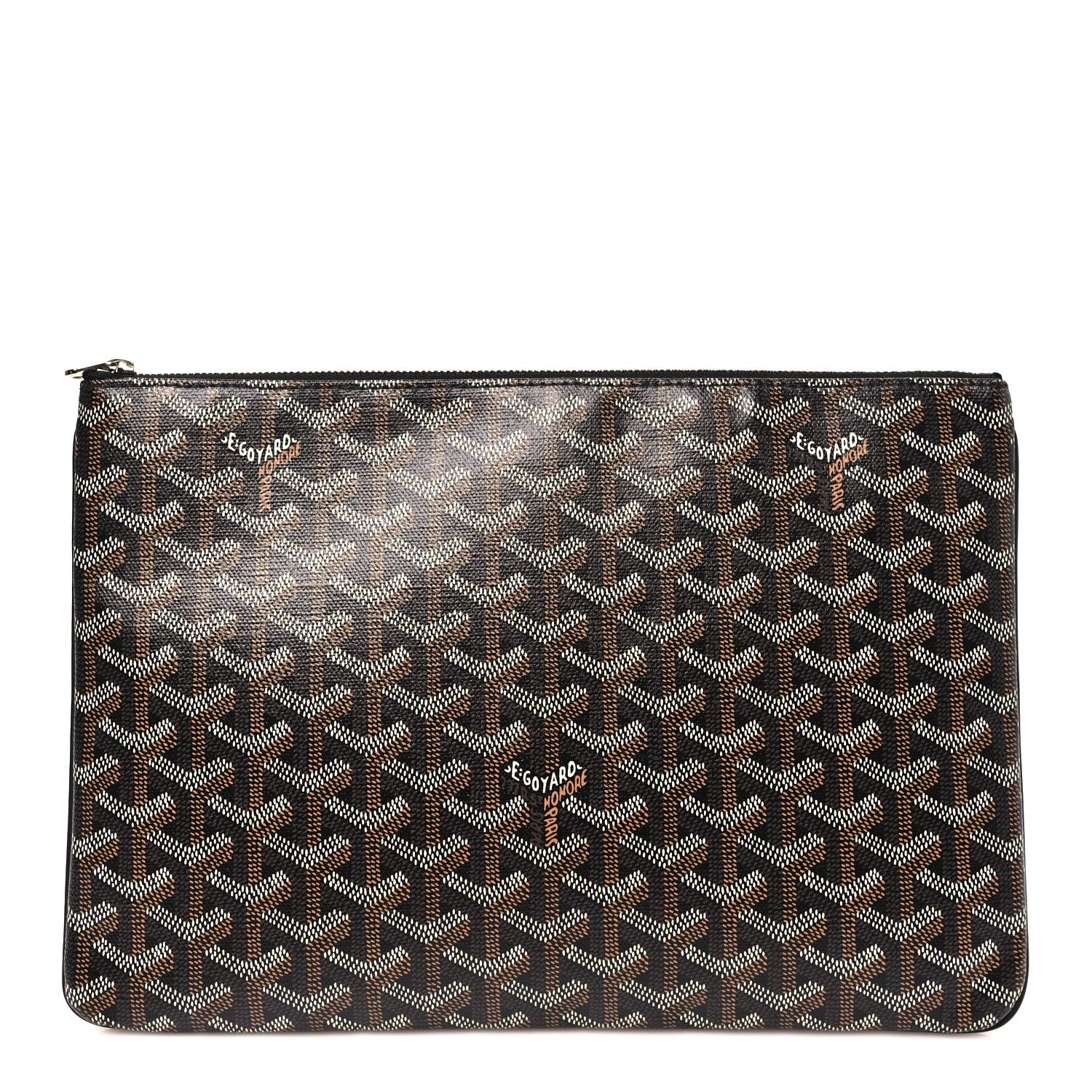 Goyard Goyardine Senat Pochette MM Black 1 of 8