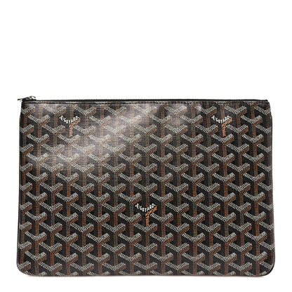 Goyard Goyardine Senat Pochette MM Black 1 of 8