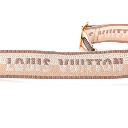 Louis Vuitton Jacquard Speedy Bandouliere 20 Shoulder Strap Beige Brown 3 of 4