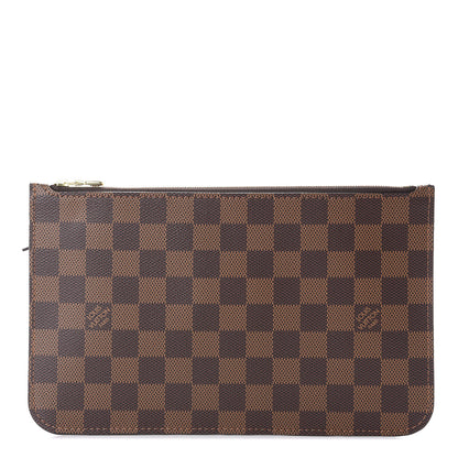 Louis Vuitton Damier Ebene Neverfull MM GM Pochette 1 of 12