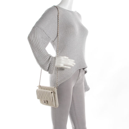 Chanel Iridescent Caviar Daily Zip Crossbody White 2 of 8