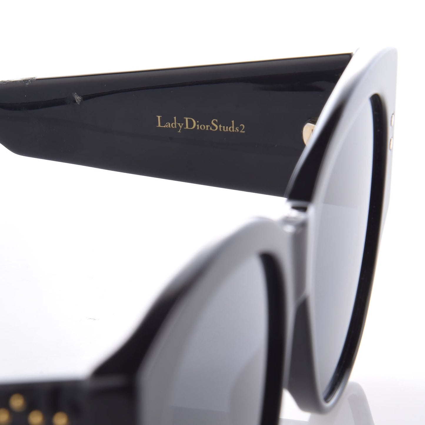 Lady Dior Studs 2 Sunglasses Black