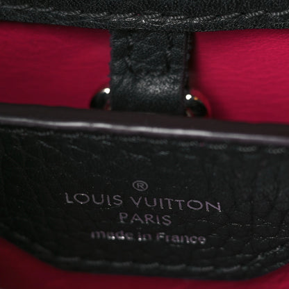 Louis Vuitton Taurillon Capucines BB Black 6 of 8