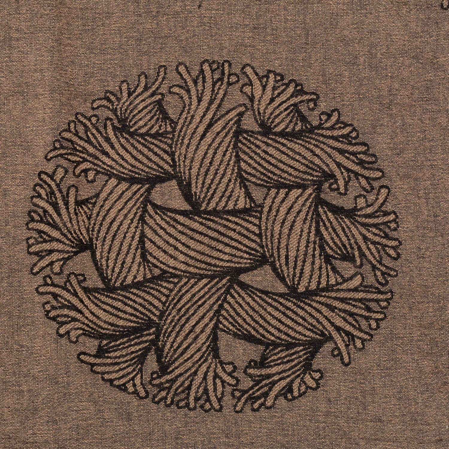 Louis Vuitton Knit Cashmere Circle Rope Bandana Brown 1 of 6
