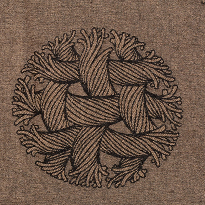 Louis Vuitton Knit Cashmere Circle Rope Bandana Brown 1 of 6
