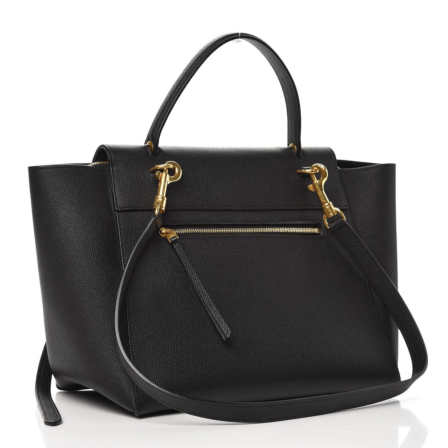 Celine Grained Calfskin Mini Belt Bag Black 3 of 11