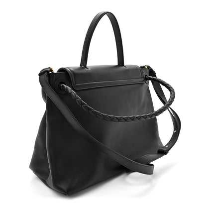 Bottega Veneta Calfskin Medium Andiamo Messenger Bag Black 3 of 10