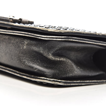 Chanel Faded Calfskin Quilted Small Studded Boy Flap Grey 11 of 13