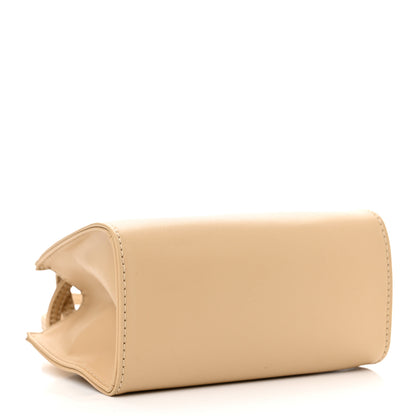 Telfar Vegan Leather Small Shopping Bag Cream 4 of 10