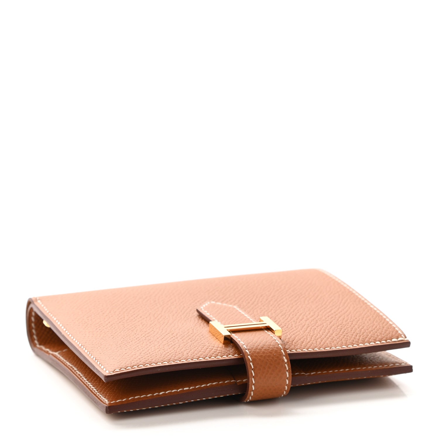 Hermes Epsom Bearn Compact Wallet Gold 4 of 9