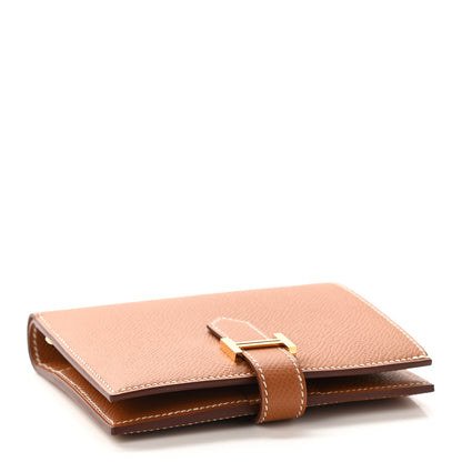 Hermes Epsom Bearn Compact Wallet Gold 4 of 9
