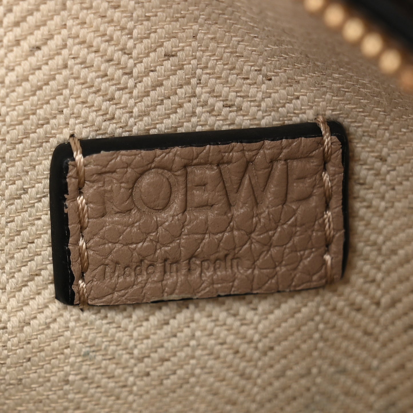 Calfskin Mini Puzzle Bag Sand