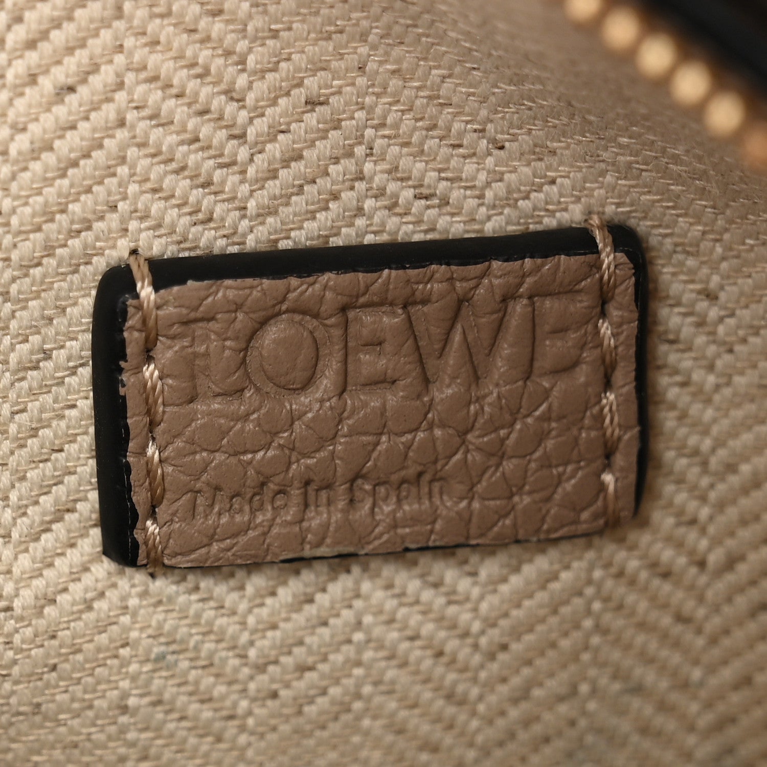 Loewe Calfskin Mini Puzzle Bag Sand 5 of 10