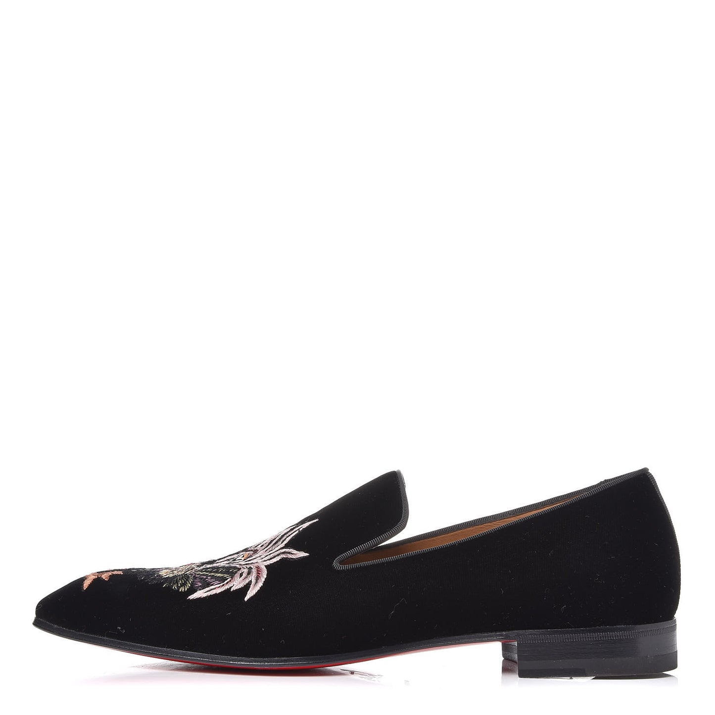 Velvet Mens Champgillon Flat Loafer 41 Black