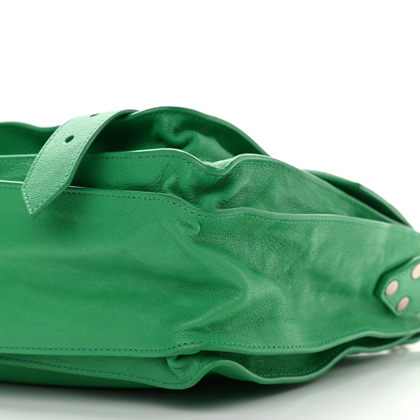 Lambskin Medium PS1 Satchel Aloe