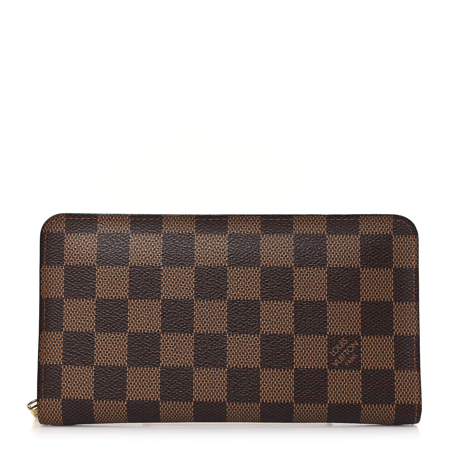 Louis Vuitton Damier Ebene Porte-Monnaie Zippe Zippy Wallet 1 of 6