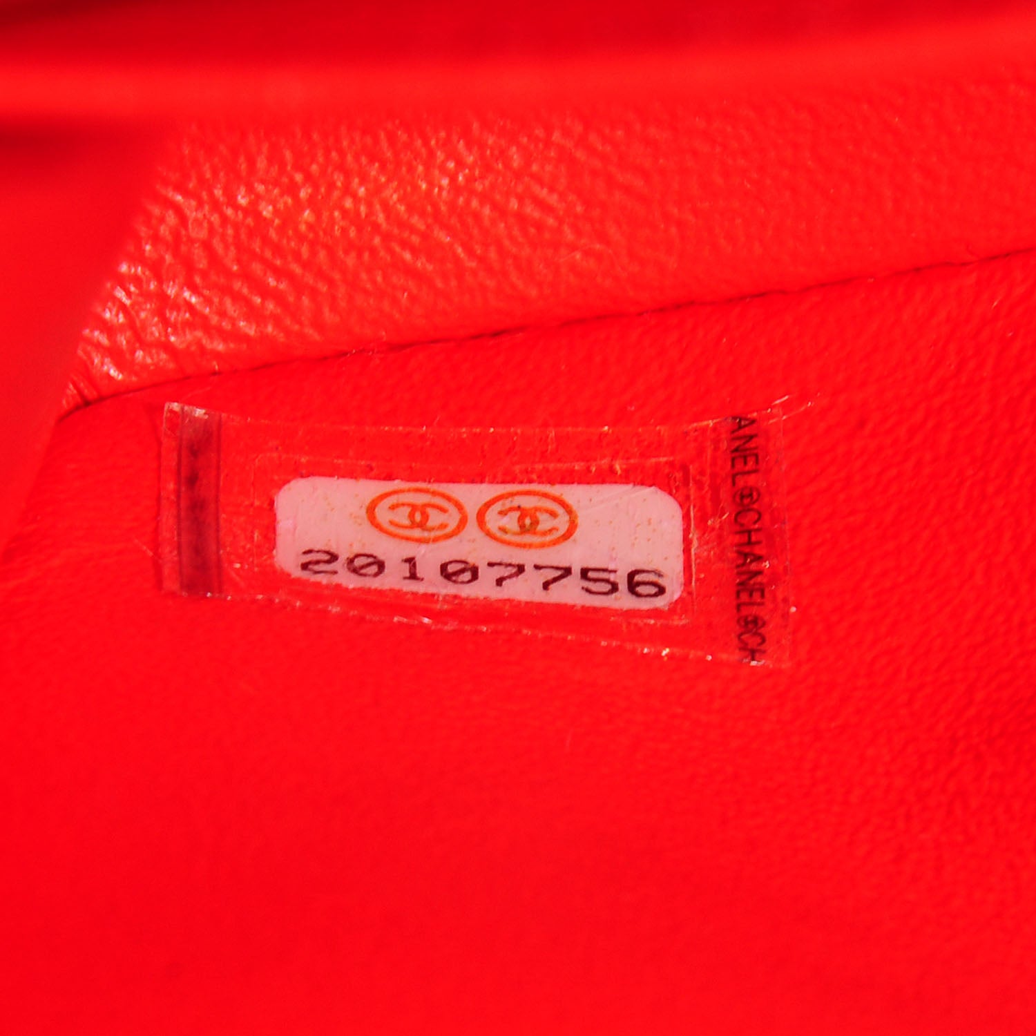 Chanel Velvet Quilted Medium Double Flap Coral 9 of 9