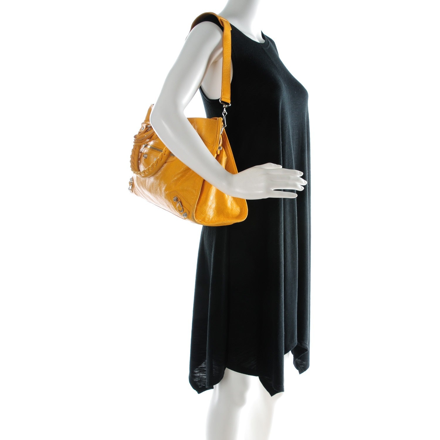 Balenciaga Agneau Giant 12 Silver Hardware City Mangue 2 of 9