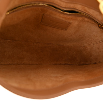 Saint Laurent Smooth Calfskin Le 5 A 7 Hobo Brown 5 of 10