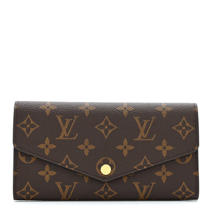 Louis Vuitton Monogram Sarah Wallet NM Fuchsia 1 of 8